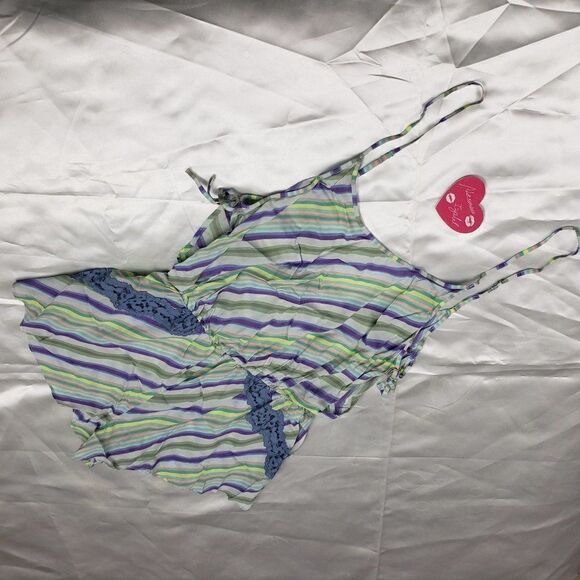 Victoria's Secret Multicolor Striped Romper XS - Picture 1 of 6